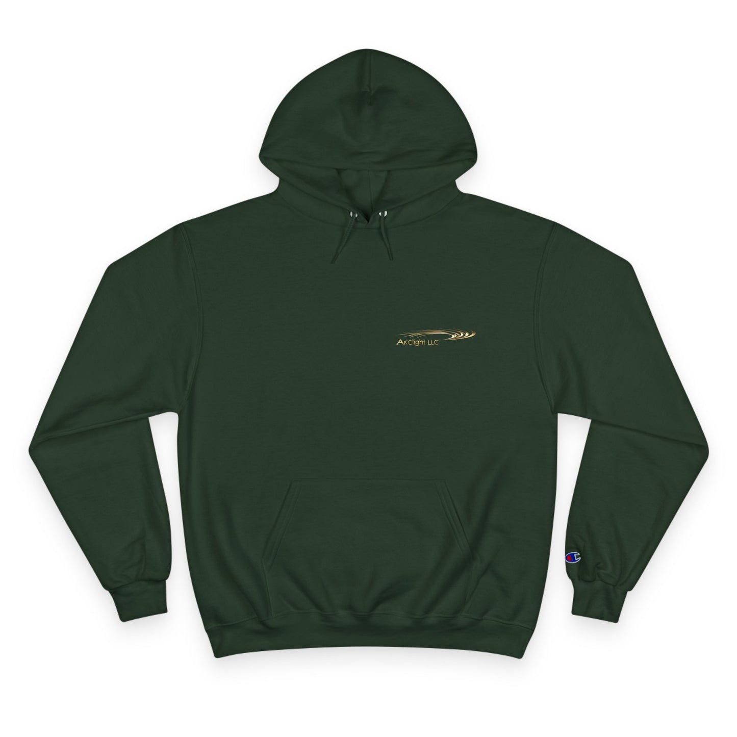 Stylish Champion Hoodie with Arclight LLC Design