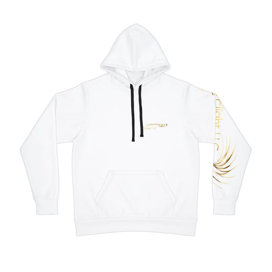 Gold Wave Athletic Hoodie -Fitness Apparel for Active Lifestyle