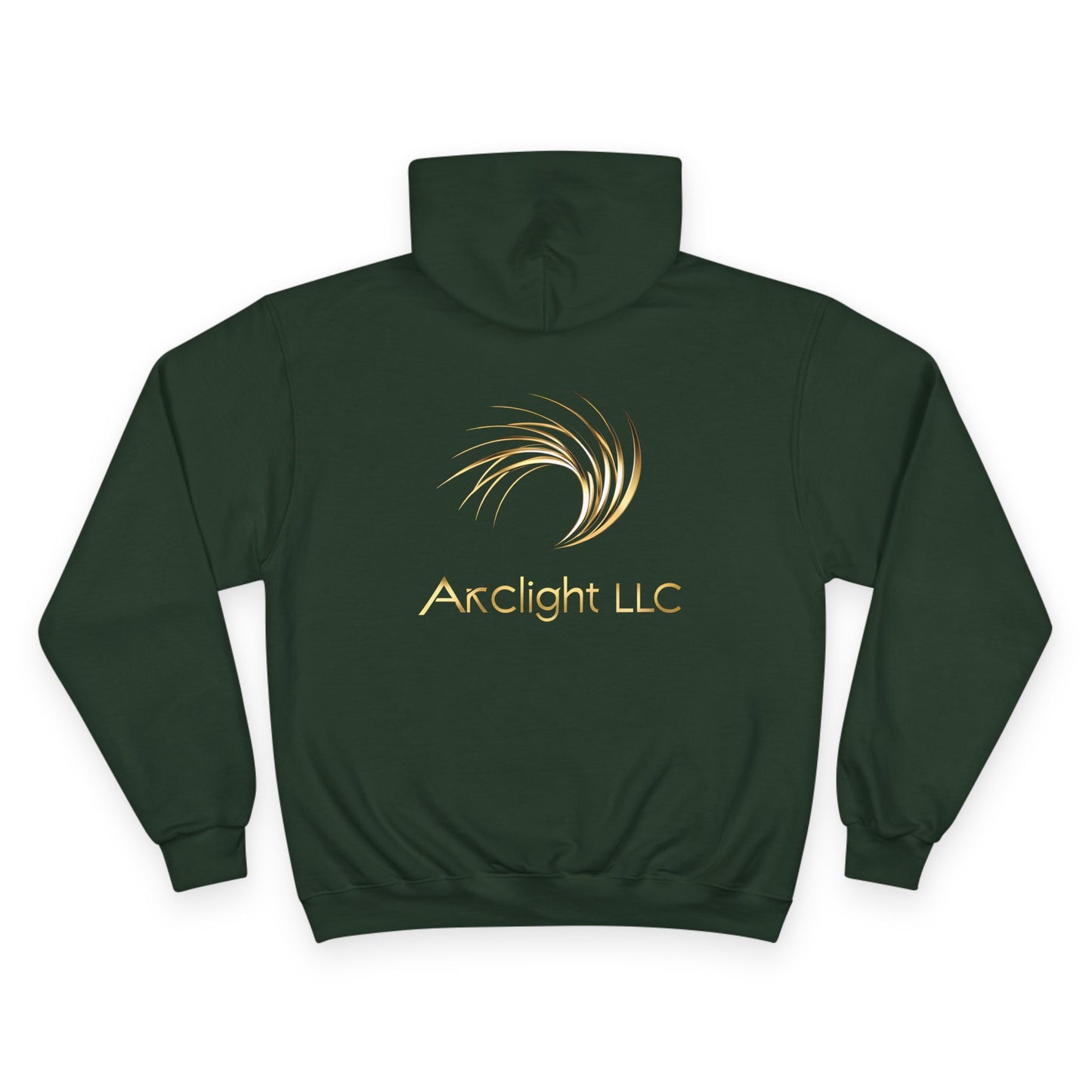 Stylish Champion Hoodie with Arclight LLC Design