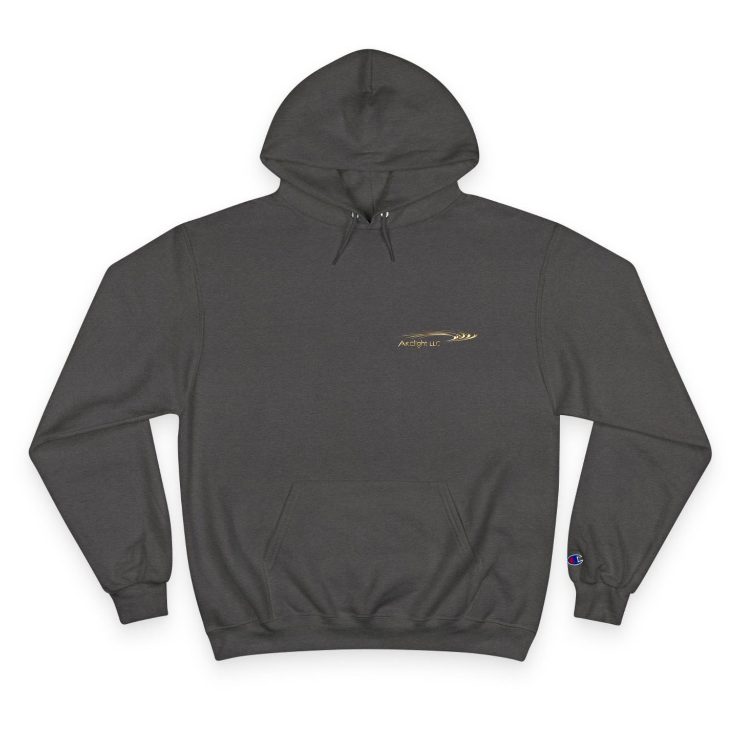 Stylish Champion Hoodie with Arclight LLC Design