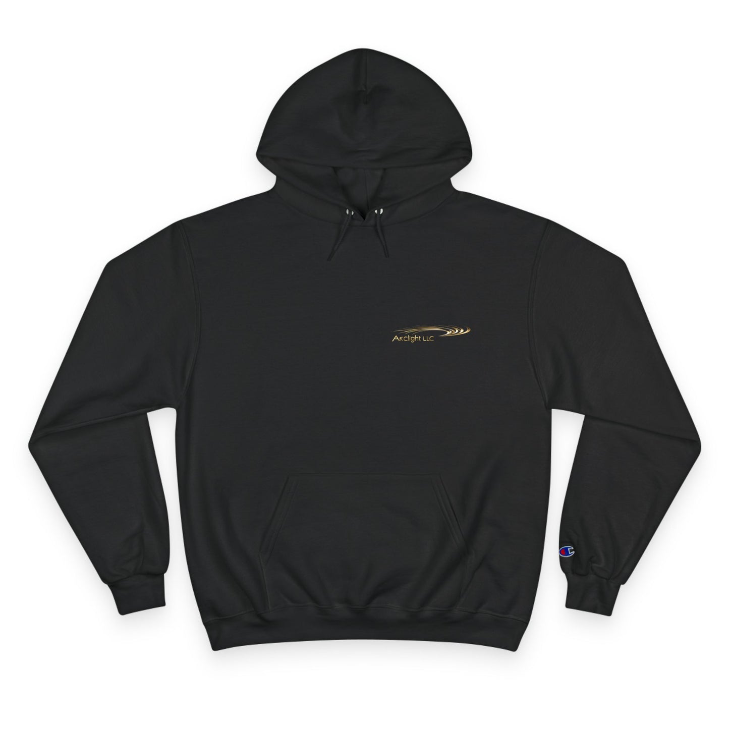 Stylish Champion Hoodie with Arclight LLC Design