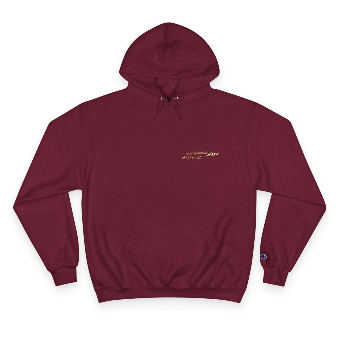 Stylish Champion Hoodie with Arclight LLC Design