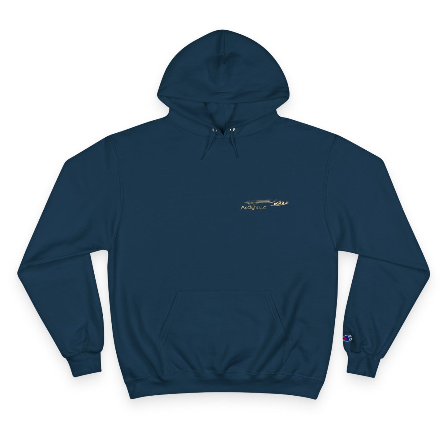 Stylish Champion Hoodie with Arclight LLC Design