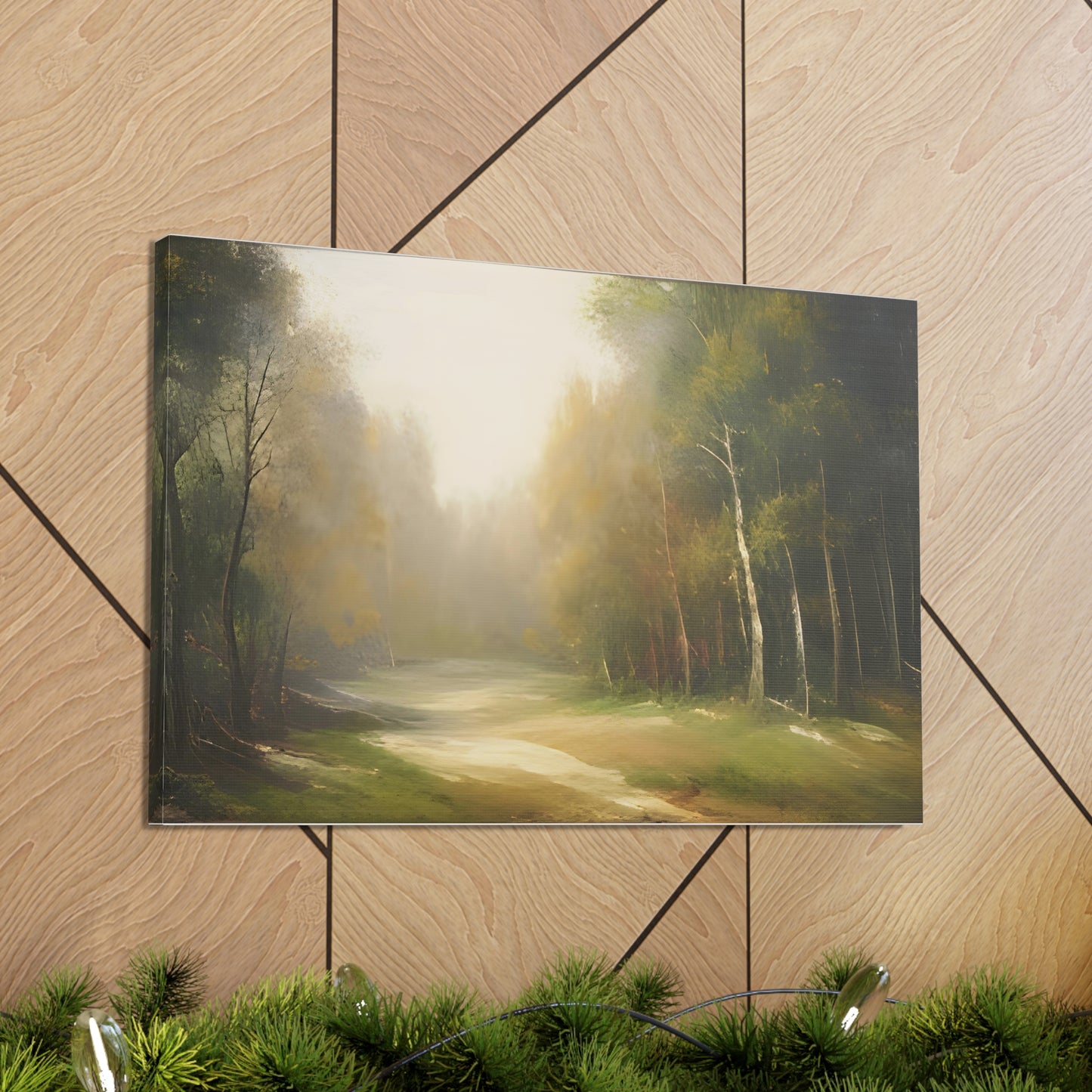 Old Forest Canvas Print