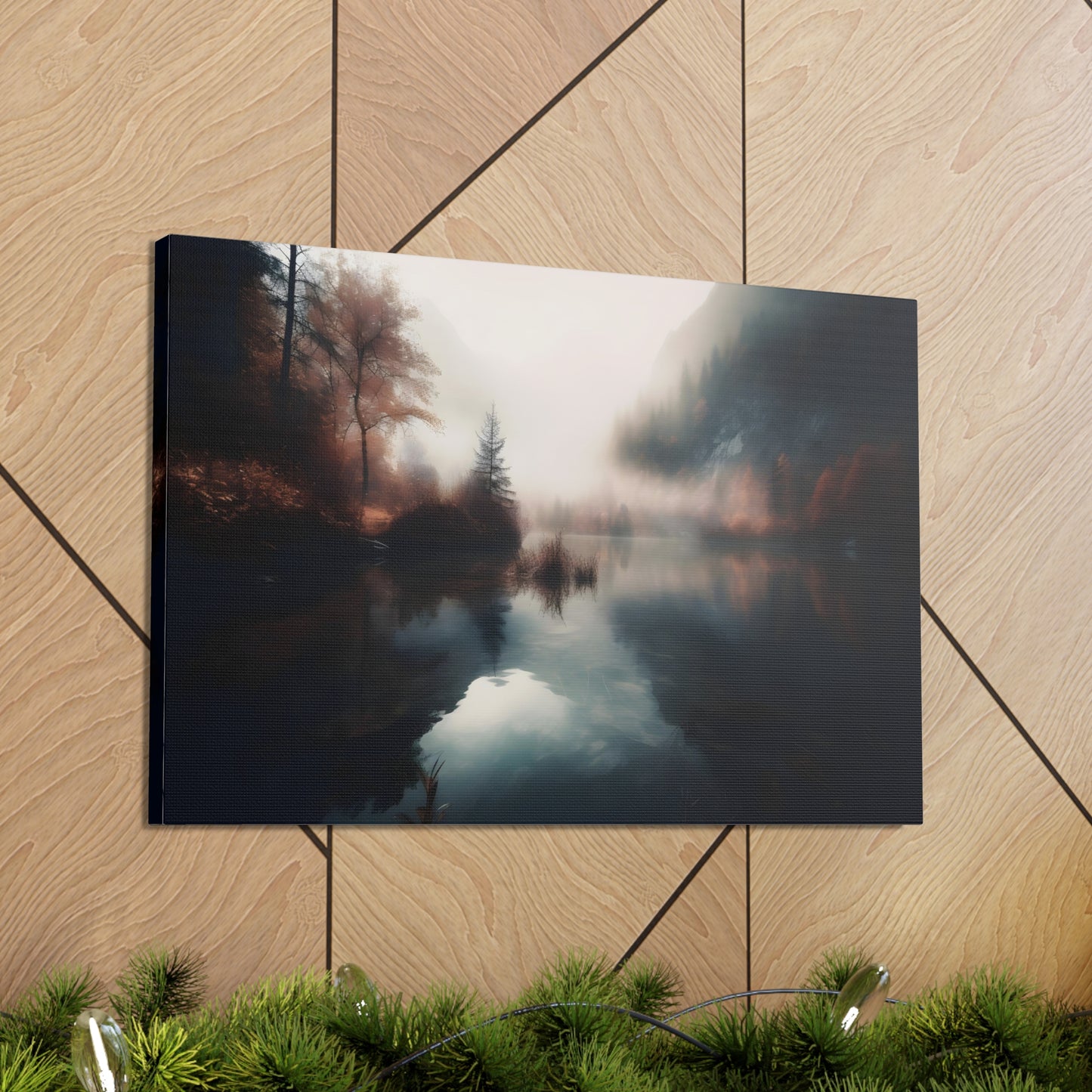 Mountain Lake Canvas Print