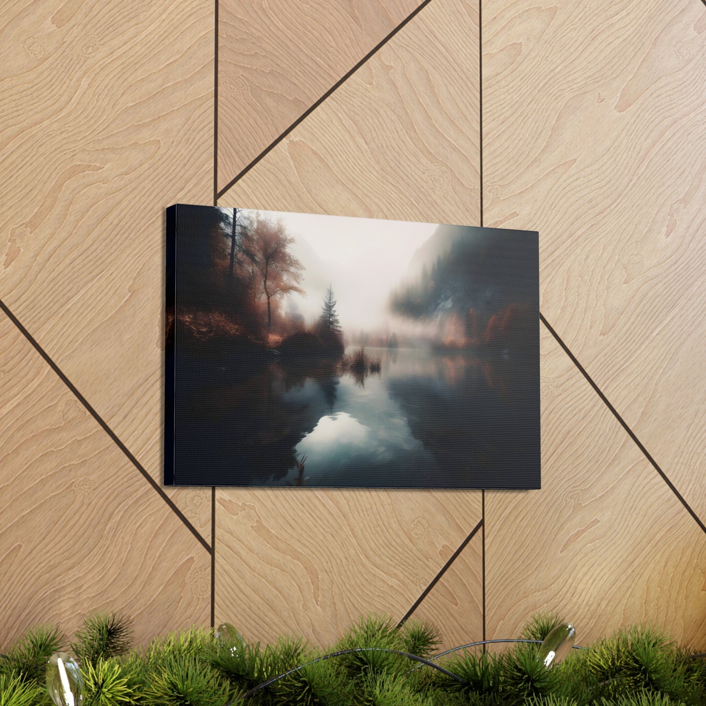 Mountain Lake Canvas Print