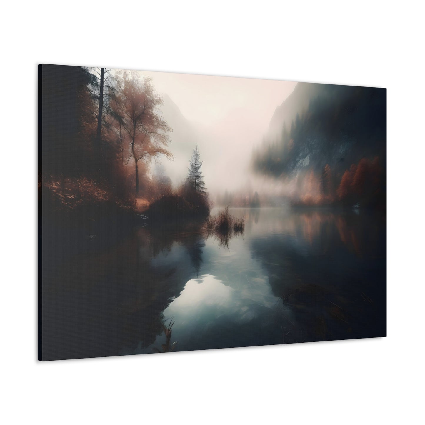 Mountain Lake Canvas Print