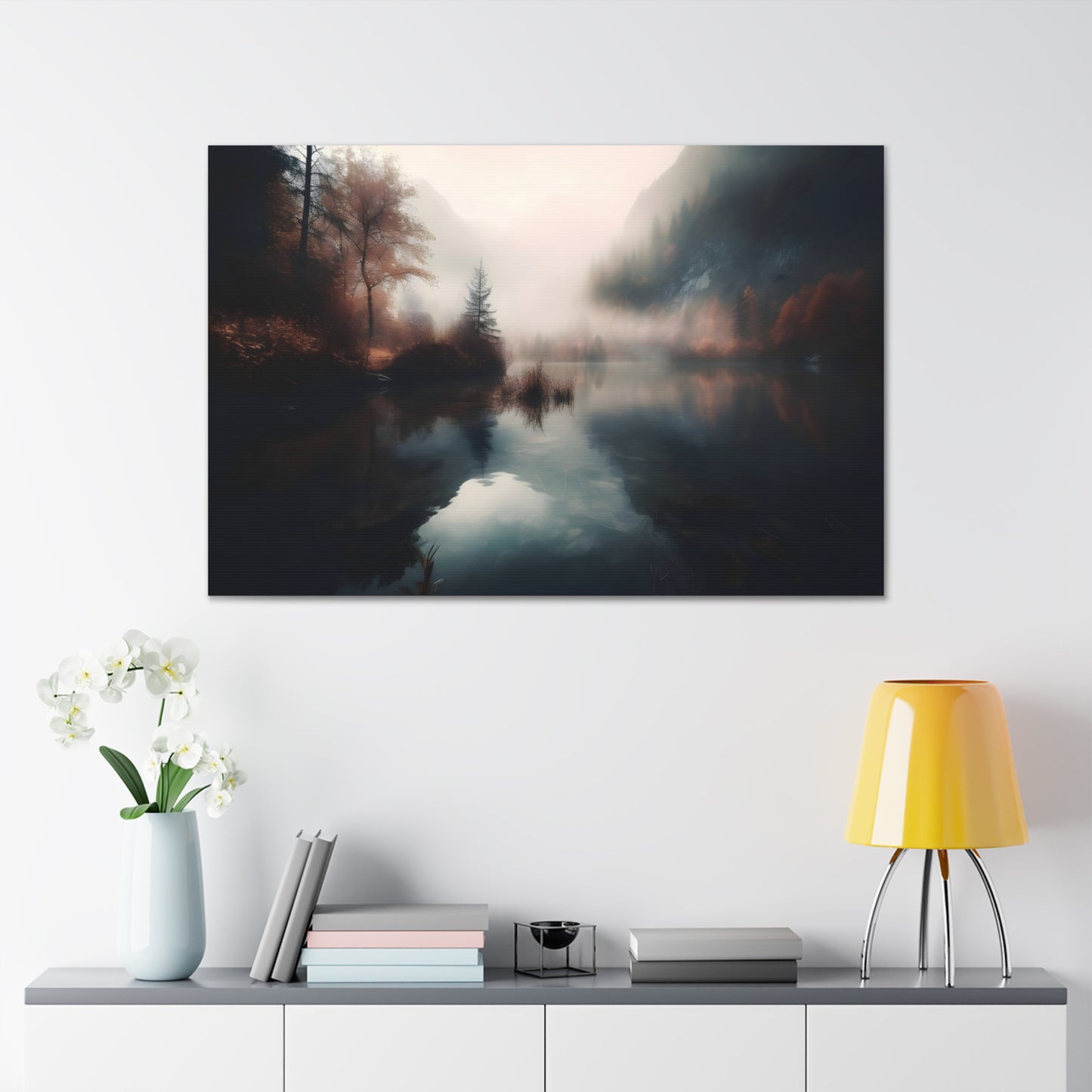 Mountain Lake Canvas Print